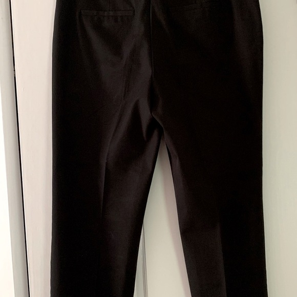 Chicos NEW WITH TAGS Black Stretch Straight Leg Crop Pants Size 4 (Chico 0) - Picture 6 of 8